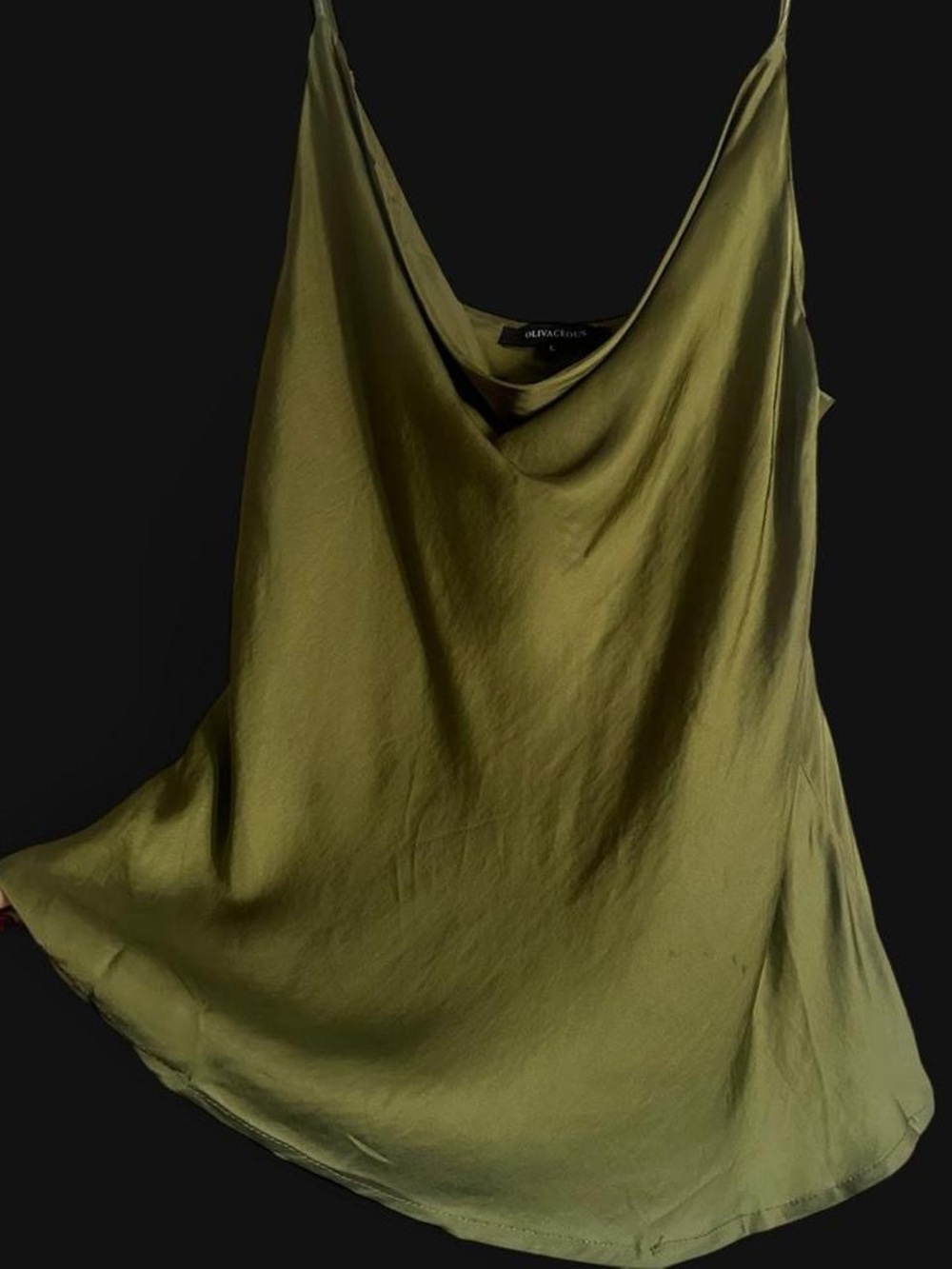 Green Flowy Top - Picture 5 of 5